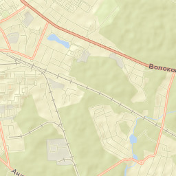 Nakhabino Street Map