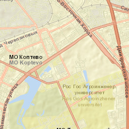Likhobory Street Map