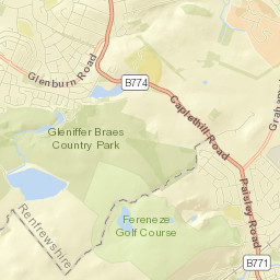 60 Caplethill Road, Paisley, Renfrewshire Street Map