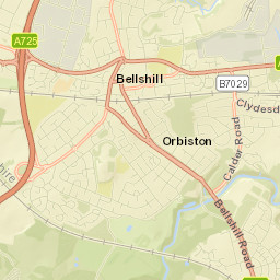 607 Main Street, Bellshill, North Lanarkshire Street Map