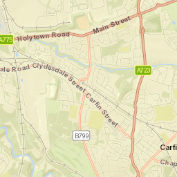 New Stevenston Street Map