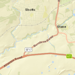 Shotts Street Map