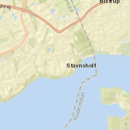 Stavnsholt Street Map