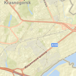 Krasnogorsk Street Map
