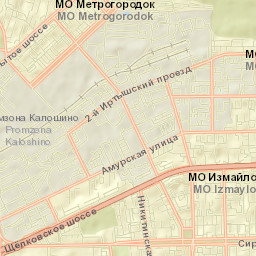 Metrogorodok Street Map
