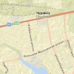 Staraya Kupavna Street Map