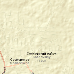 Sosnovskoye Street Map
