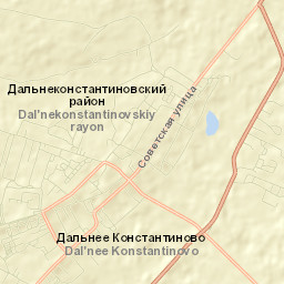 Dal’neye Konstantinovo Street Map