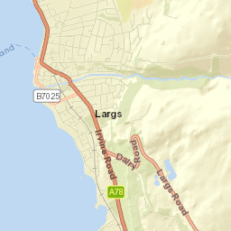 Largs Street Map