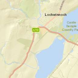 Burnfoot Road, Lochwinnoch, Renfrewshire PA12, UK Street Map
