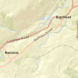 55 Main Street, Neilston, East Renfrewshire Street Map