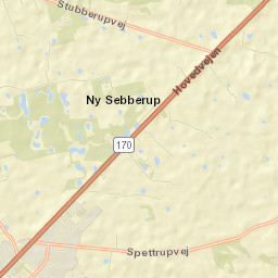 Hedensted Kommune Street Map