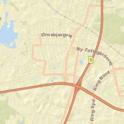 Ølstykke Street Map