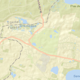 Furesø Kommune Street Map