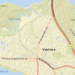 Værløse Street Map