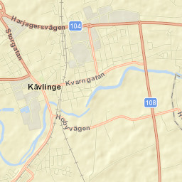 Kävlinge Street Map