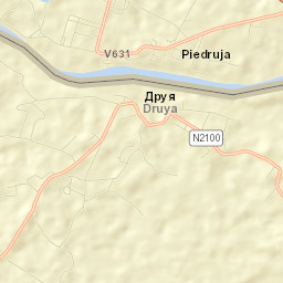 Druya Street Map