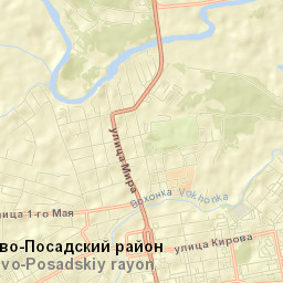Pavlovskiy Posad Street Map