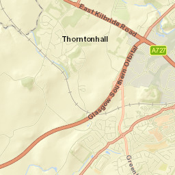 Redwood Drive, East Kilbride, South Lanarkshire Street Map