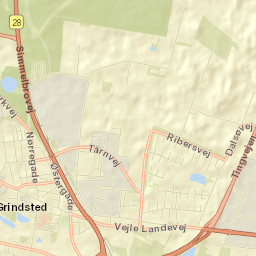 Grindsted Street Map