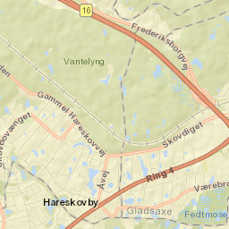 Gladsaxe Municipality Street Map