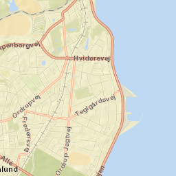 Charlottenlund Street Map