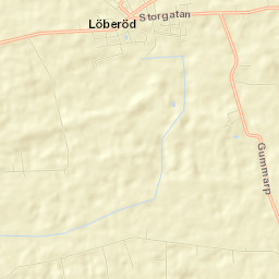 Löberöd Street Map