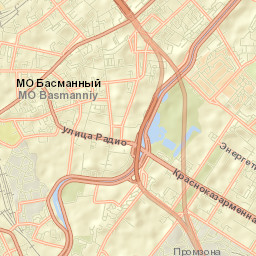 Lefortovo Street Map