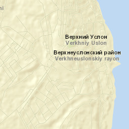 Verkhniy Uslon Street Map
