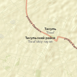 Tisul’ Street Map