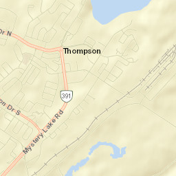 Thompson Street Map