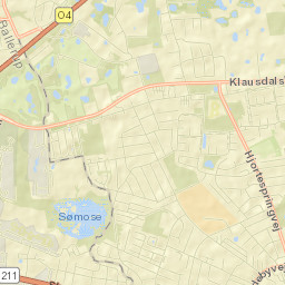 Herlev Kommune Street Map