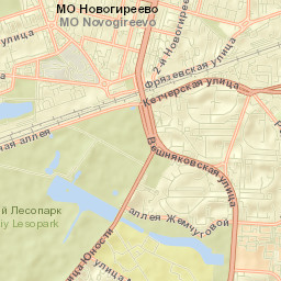 Kuskovo Street Map