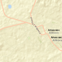 Alikovo Street Map