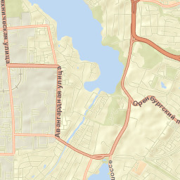 Gorod Kazan’ Street Map