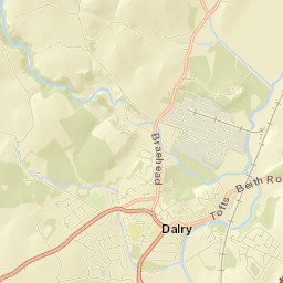 Dalry Street Map