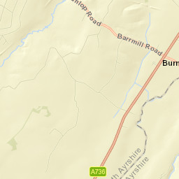 13 Barrmill Road, Burnhouse, Beith, North Street Map