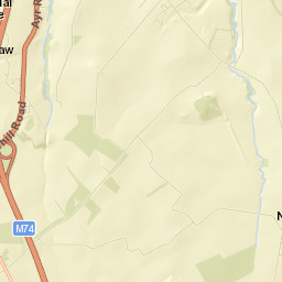 Candermill and Marlage Road, Larkhall, South Lanarkshire Street Map