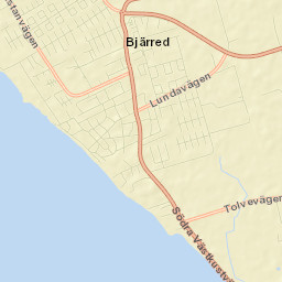 Bjärred Street Map