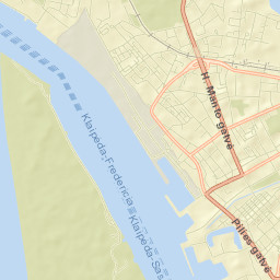 Klaipėda Street Map