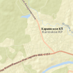 Karinskoye Street Map