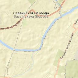 Savvinskaya Sloboda Street Map