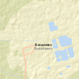Baksheyevo Street Map