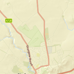 9 Threestanes Road, Strathaven, South Lanarkshire Street Map