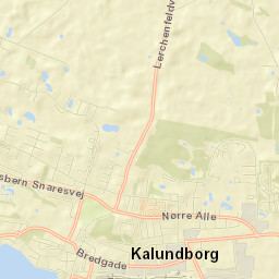 Kalundborg Street Map