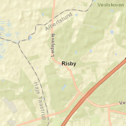 Albertslund Kommune Street Map