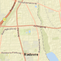 Rødovre Kommune Street Map