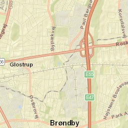 Glostrup Street Map