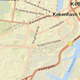 Copenhagen Street Map