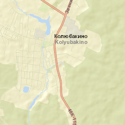 Kolyubakino Street Map